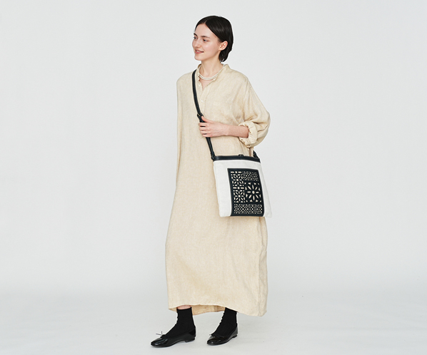 タペストリーカットワーク 2wayショルダーバッグ 詳細画像 ネイビーブルー 23