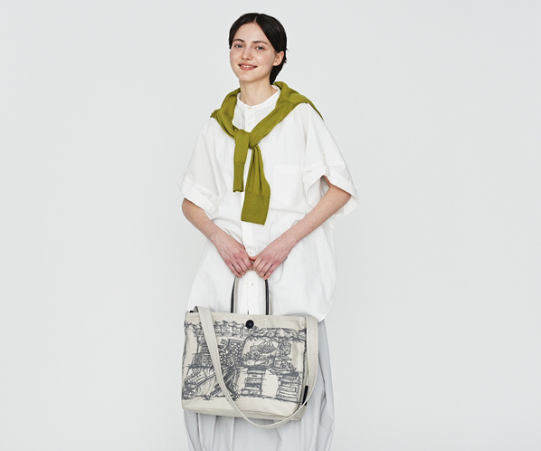 フルーツマーケット 2wayバッグ 詳細画像 グレー 22