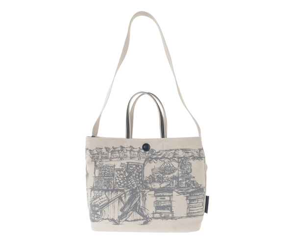 フルーツマーケット 2wayバッグ 詳細画像 グレー 5