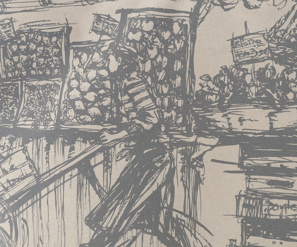 フルーツマーケット 2wayバッグ 詳細画像 グレー 7