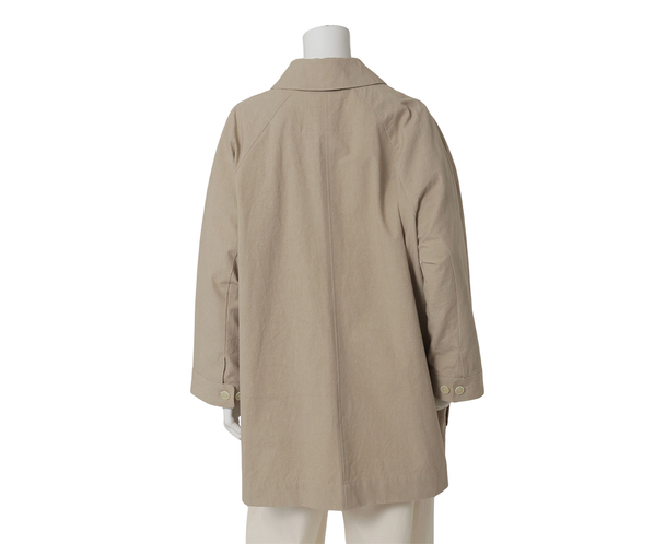 コットンワッシャーハーフコート 詳細画像 ベージュ 4