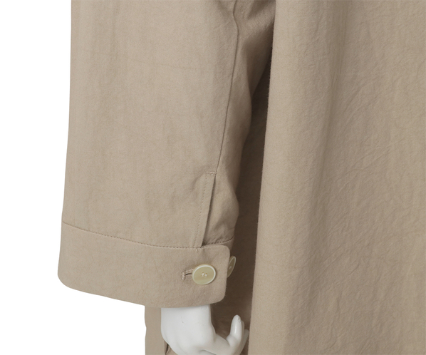 コットンワッシャーハーフコート 詳細画像 ベージュ 8