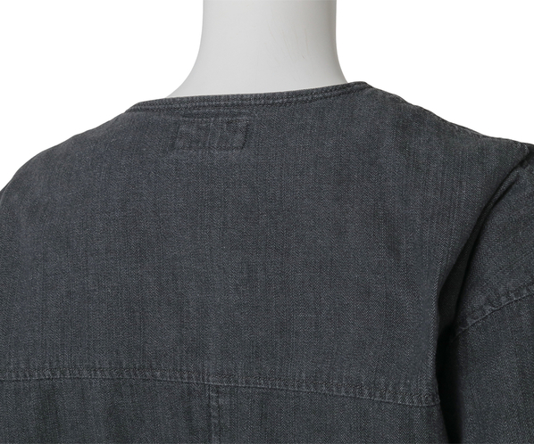 ブリーチデニムブルゾン 詳細画像 グレー 6