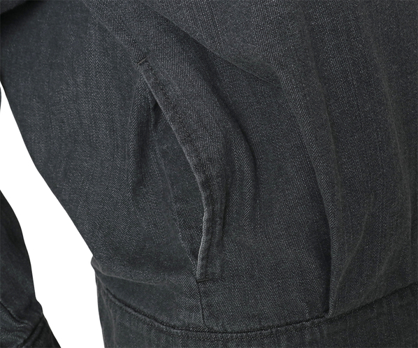 ブリーチデニムブルゾン 詳細画像 グレー 8