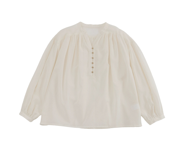 コットンオーガンジーシャツ