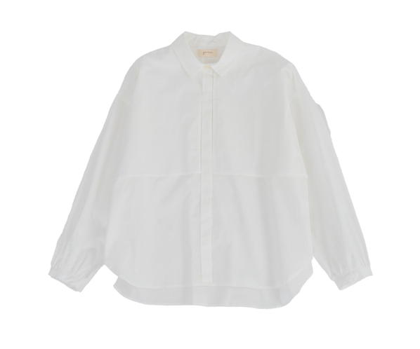 ハイカットコットンシャツ
