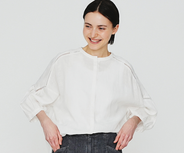 ジャパンリネンシャツ 詳細画像 オフ 20