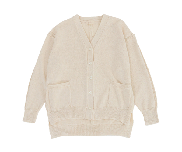 和紙ニットカーディガン