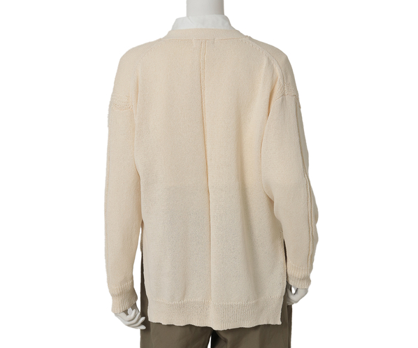 和紙ニットカーディガン 詳細画像 アイボリー 4