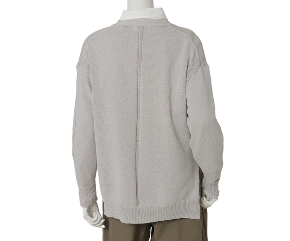 和紙ニットカーディガン 詳細画像 ライトグレー 4