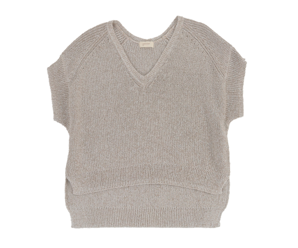 和紙ミックスニットカーディガン