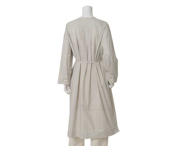 コットンストライプワンピース 詳細画像 ベージュ 4