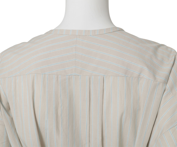 コットンストライプワンピース 詳細画像 ベージュ 6