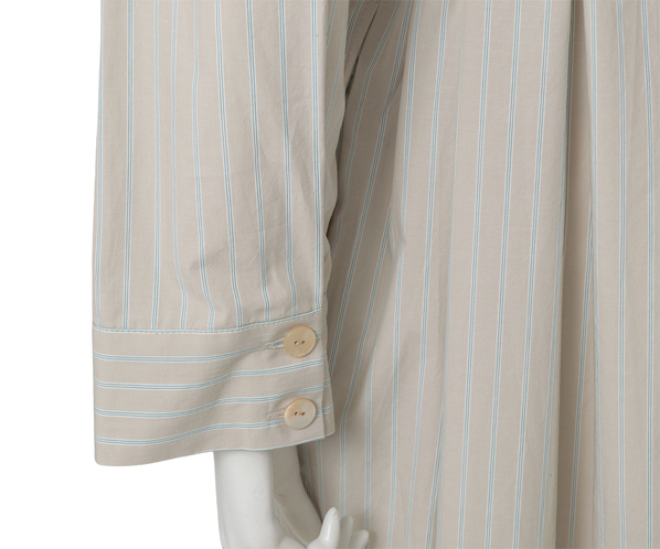 コットンストライプワンピース 詳細画像 ベージュ 8