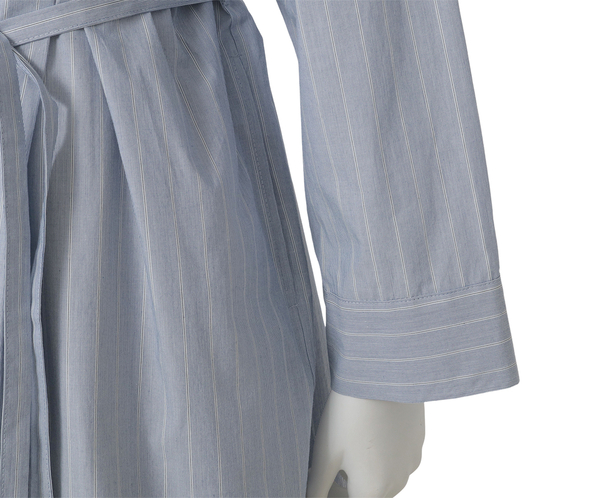 コットンストライプワンピース 詳細画像 ブルー 7