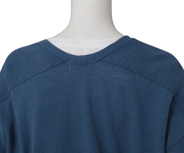 リネンコットンカーディガン 詳細画像 ブルー 6