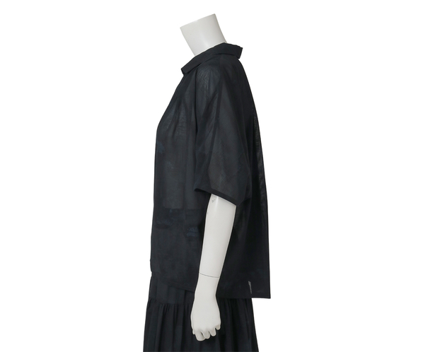 ドルマンスリーブシャツ（ぼかし染） 詳細画像 ダークネイビー 3