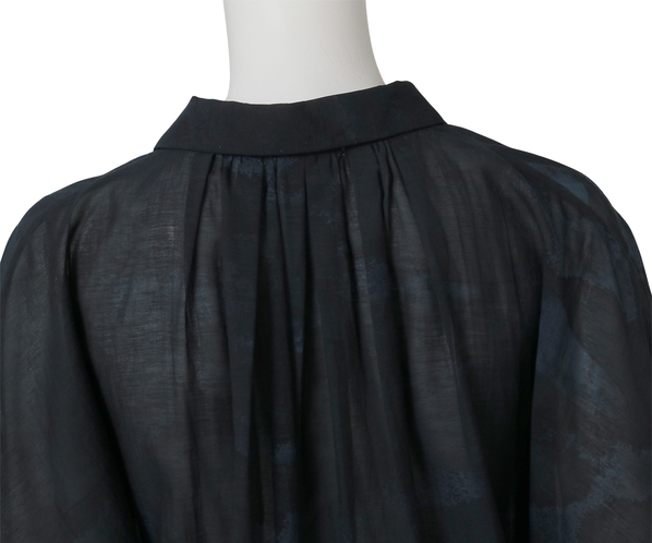 ドルマンスリーブシャツ（ぼかし染） 詳細画像 ダークネイビー 6