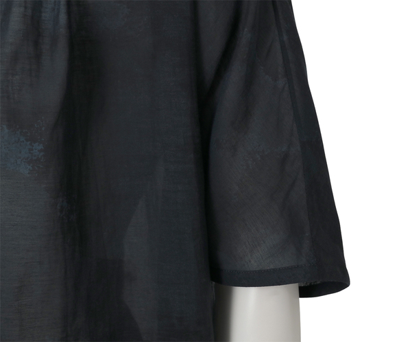 ドルマンスリーブシャツ（ぼかし染） 詳細画像 ダークネイビー 7