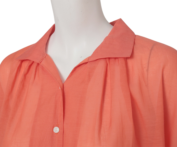 ドルマンスリーブシャツ（無地染） 詳細画像 レッド 5