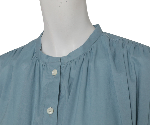 コットンローンワンピース 詳細画像 サックス 5