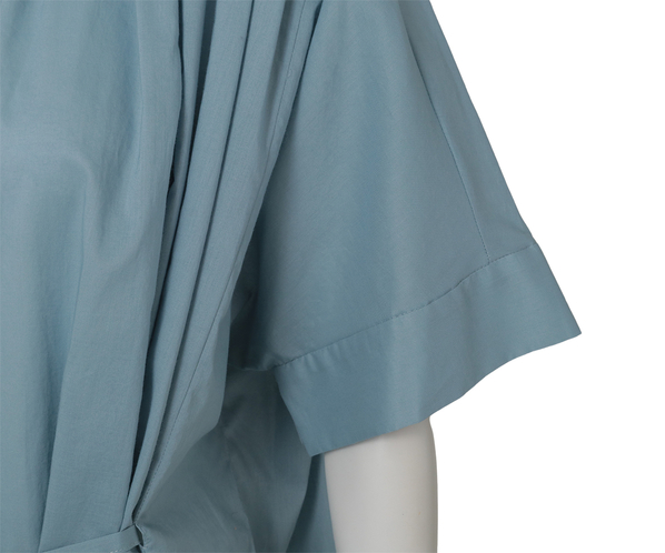 コットンローンワンピース 詳細画像 サックス 7