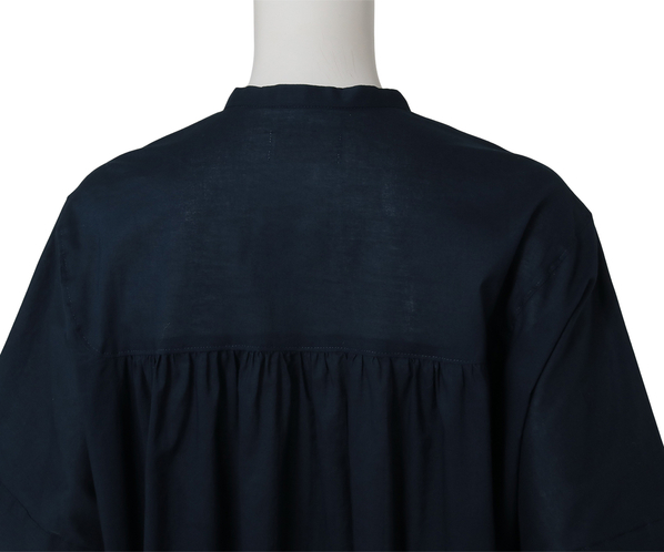 コットンローンワンピース 詳細画像 ダークネイビー 6