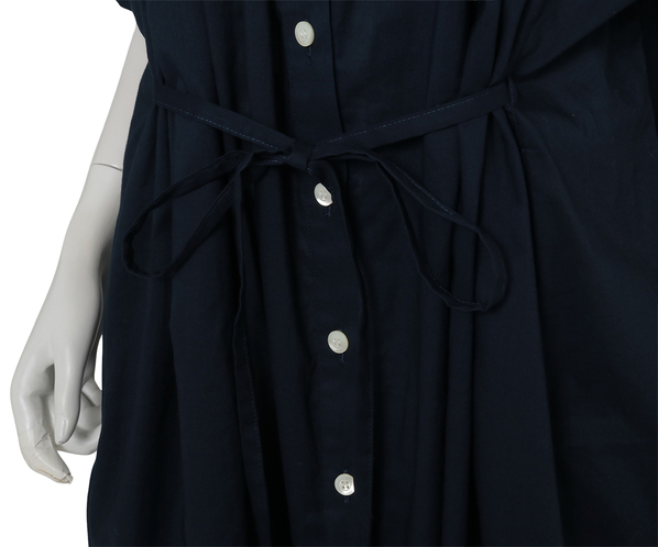 コットンローンワンピース 詳細画像 ダークネイビー 8