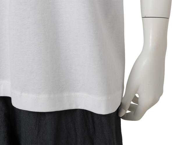 TEXミックスチュニックカットソー 詳細画像 シロ 8