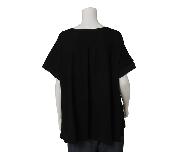 TEXミックスチュニックカットソー 詳細画像 ブラック 4