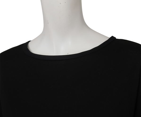 TEXミックスチュニックカットソー 詳細画像 ブラック 5