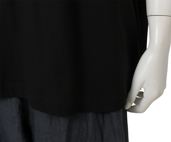 TEXミックスチュニックカットソー 詳細画像 ブラック 8