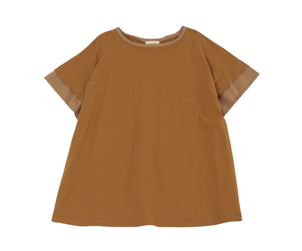 TEXミックスチュニックカットソー