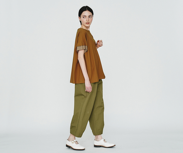 TEXミックスチュニックカットソー 詳細画像 キャメル 23