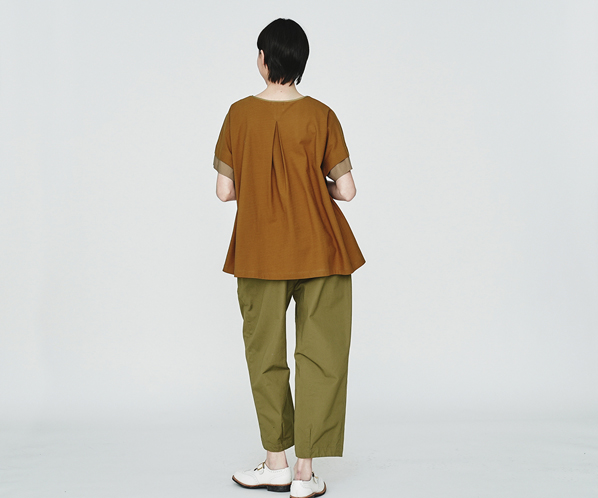 TEXミックスチュニックカットソー 詳細画像 キャメル 24