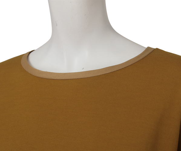 TEXミックスチュニックカットソー 詳細画像 キャメル 5