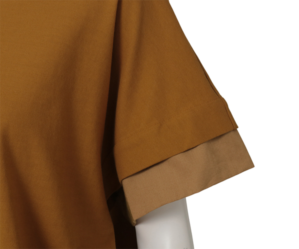 TEXミックスチュニックカットソー 詳細画像 キャメル 7