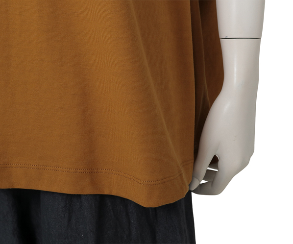 TEXミックスチュニックカットソー 詳細画像 キャメル 8