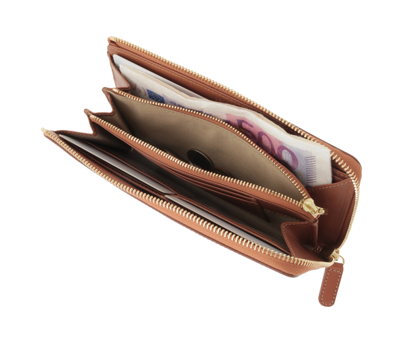 クアドリフォリオ 長財布 詳細画像 ブラウン 10