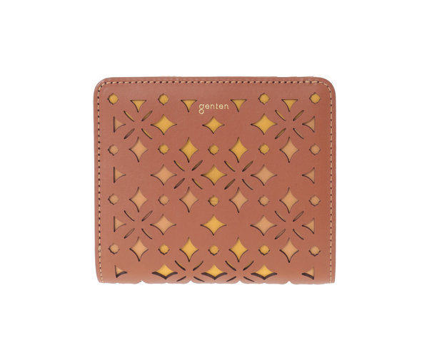 クアドリフォリオ 2つ折り財布 詳細画像 ブラウン 2