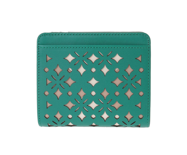 クアドリフォリオ 2つ折り財布 詳細画像 エメラルド 4