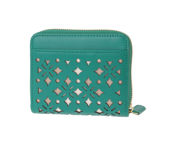 クアドリフォリオ ミニ財布 詳細画像 エメラルド 4