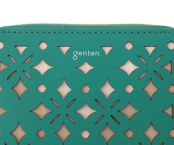 クアドリフォリオ ミニ財布 詳細画像 エメラルド 8