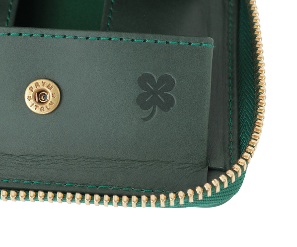 クアドリフォリオ ミニ財布 詳細画像 エメラルド 9