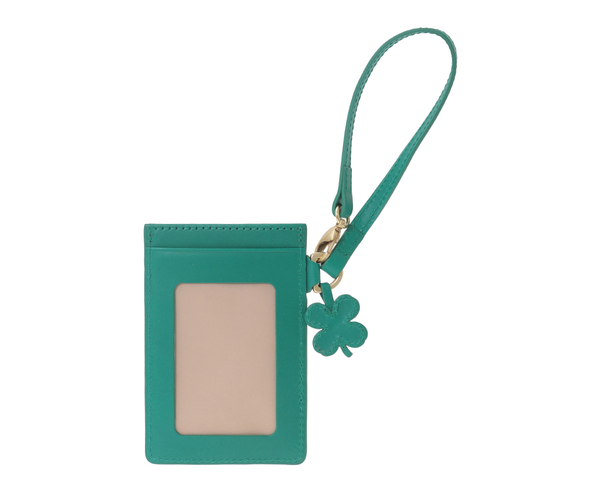 クアドリフォリオ パスケース 詳細画像 エメラルド 3