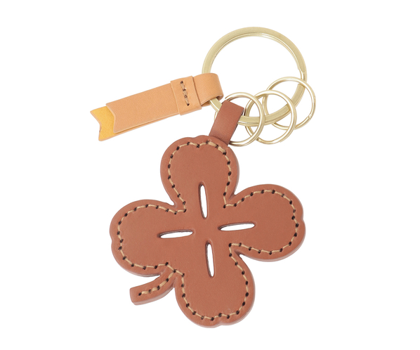 クアドリフォリオ キーホルダー 詳細画像 ブラウン 2