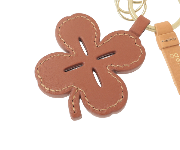 クアドリフォリオ キーホルダー 詳細画像 ブラウン 4