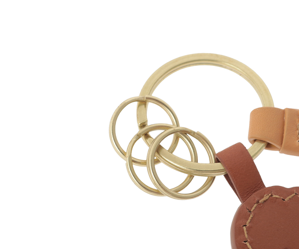 クアドリフォリオ キーホルダー 詳細画像 ブラウン 5