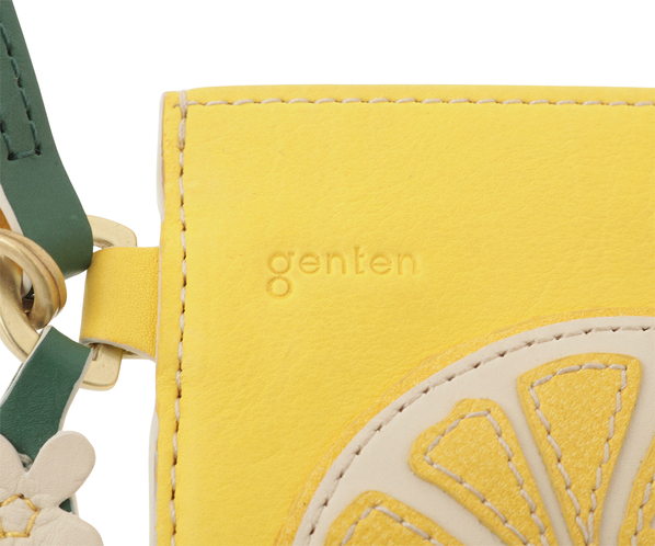 フルーツマーケット はみ出しパスケース 詳細画像 キイロ 4