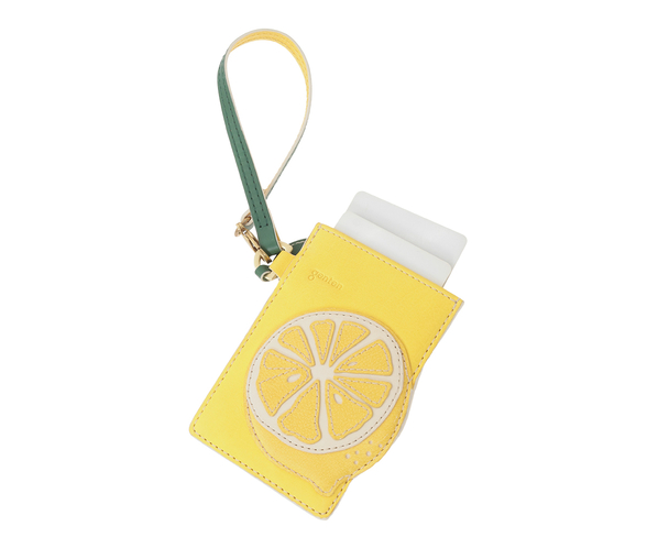 フルーツマーケット はみ出しパスケース 詳細画像 キイロ 7
